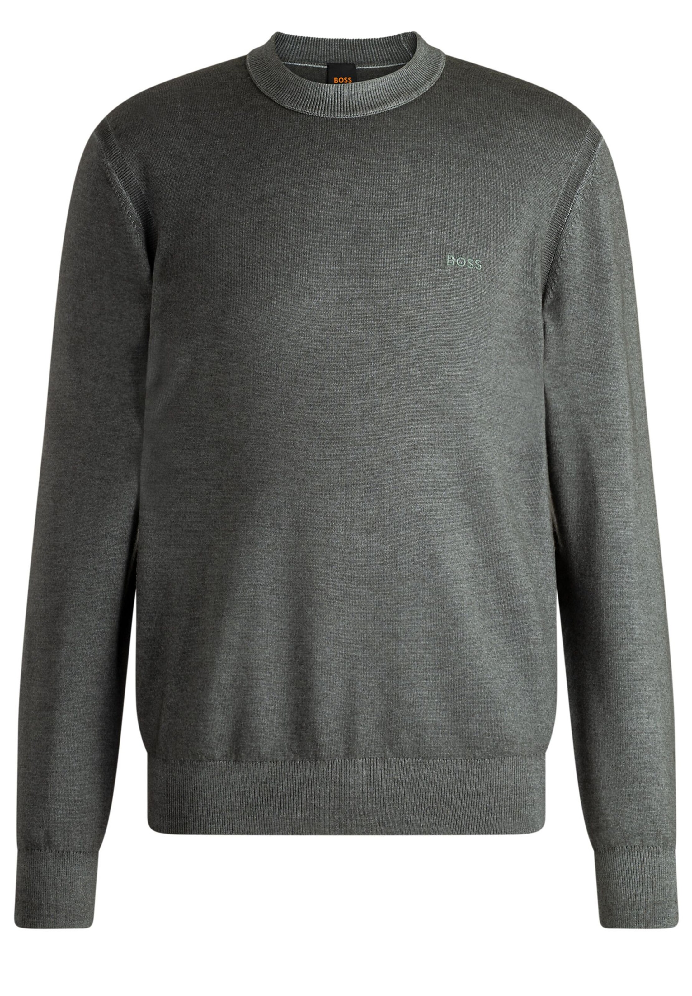 BOSS Sweater ' Kestefo ' in Green: front