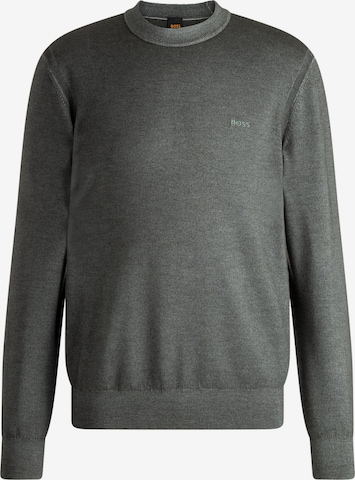 BOSS Pullover ' Kestefo ' in Grün: Vorderseite