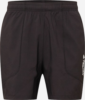 Regular Pantalon outdoor ADIDAS TERREX en noir : devant