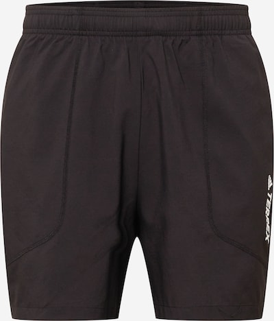 ADIDAS TERREX Outdoorshorts in schwarz / weiß, Produktansicht