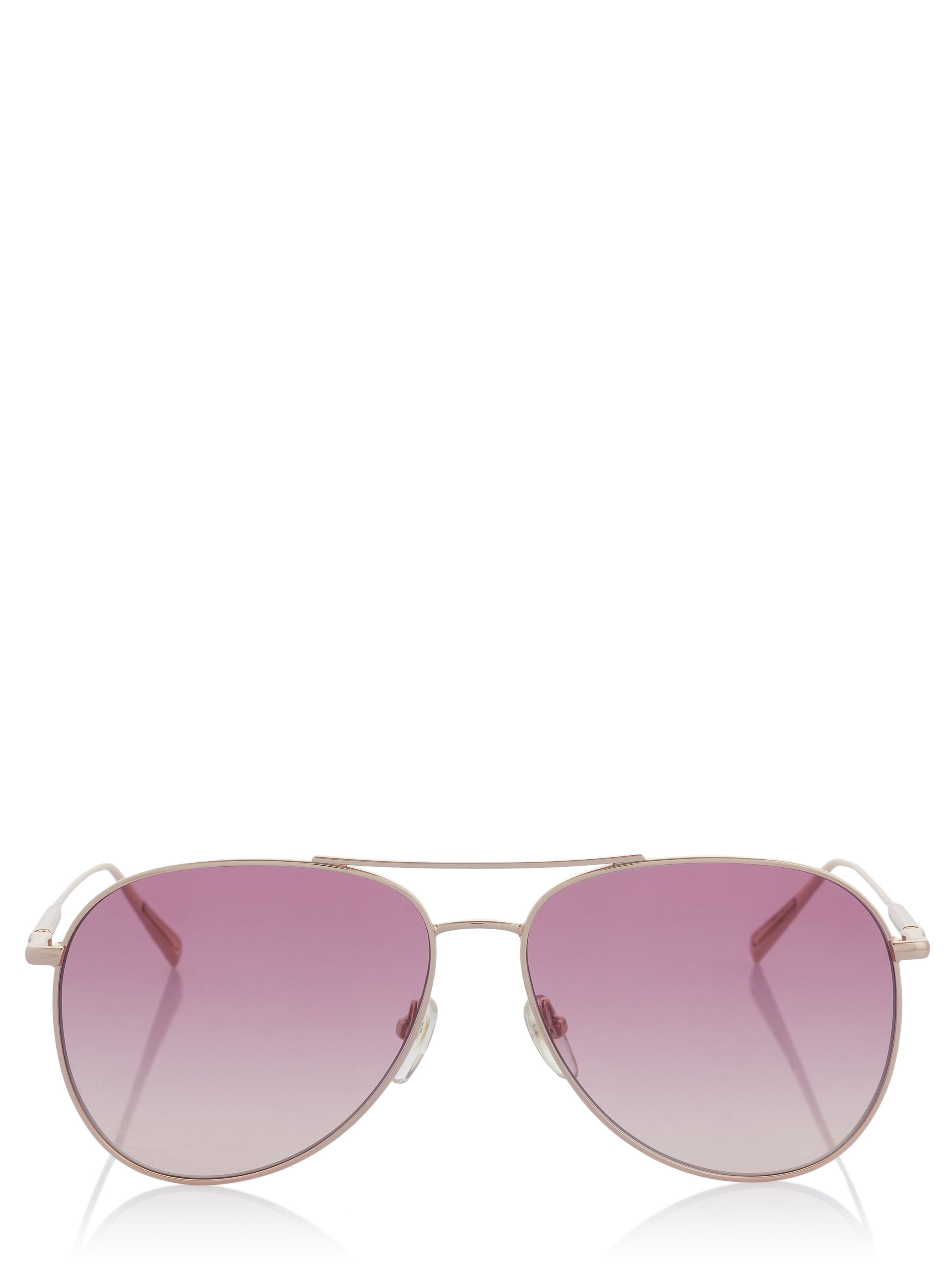 Longchamp - Óculos de sol 'Longchamp Sonnenbrille' em ouro: frente