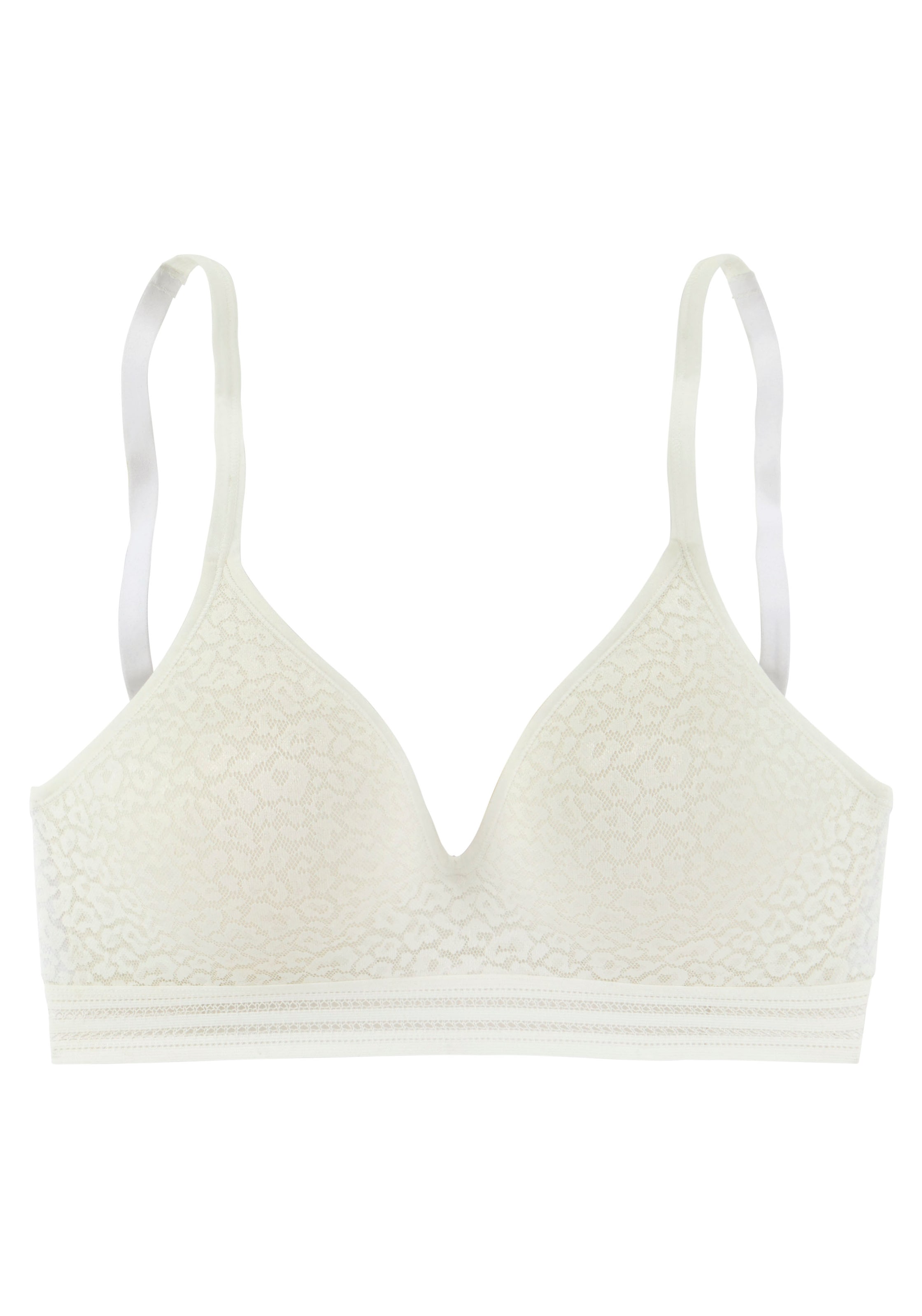 LASCANA - Push-up Sujetador en blanco: frente