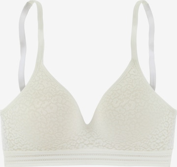 LASCANA Bra in White: front