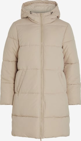 VILA Winter Coat in Beige: front