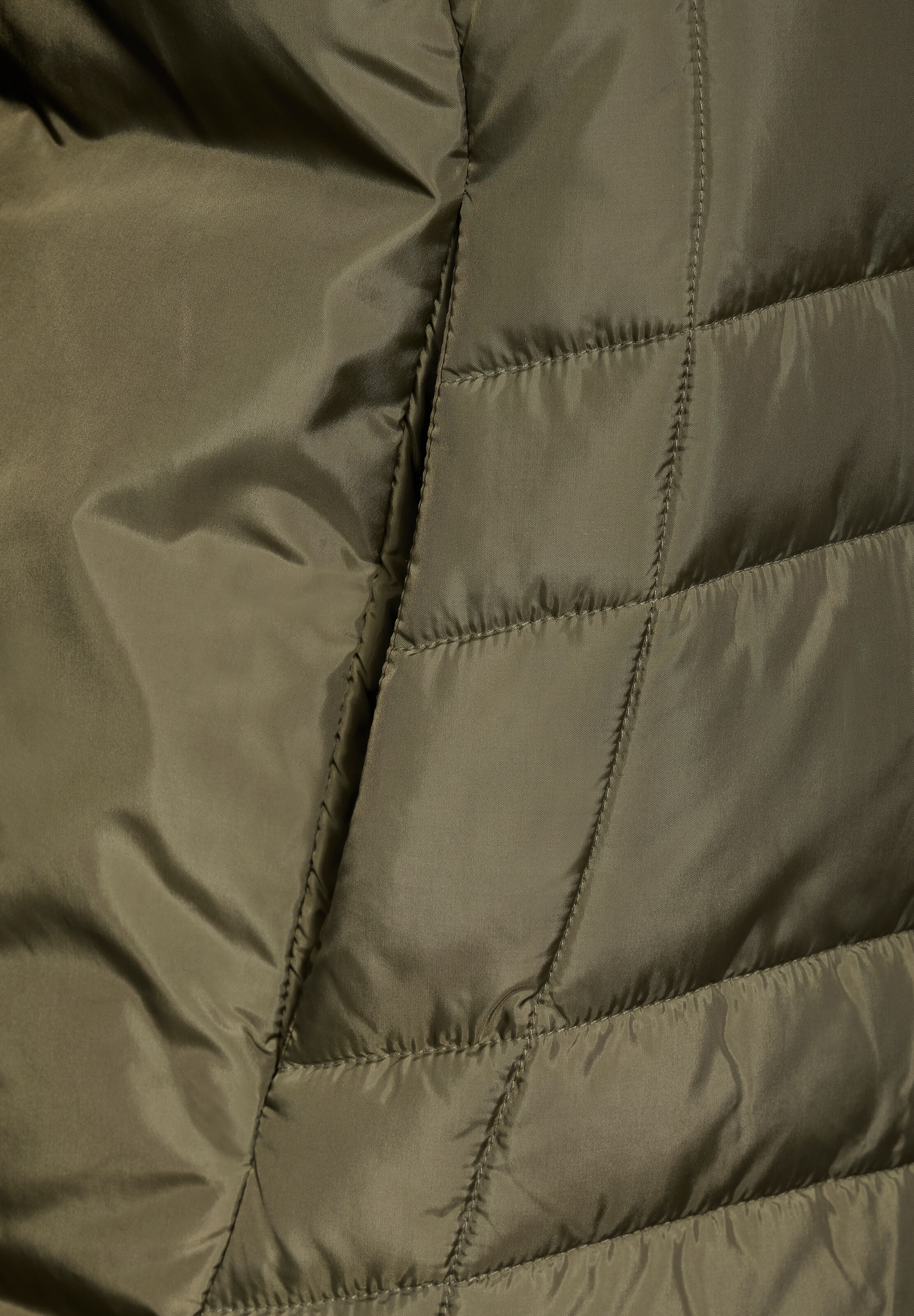 STREET ONE Winter Coat in Green