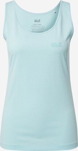 JACK WOLFSKIN Sports Top in Blue: front