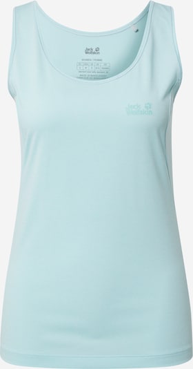 világoskék JACK WOLFSKIN Sport top 'CROSSTRAIL', Termék nézet