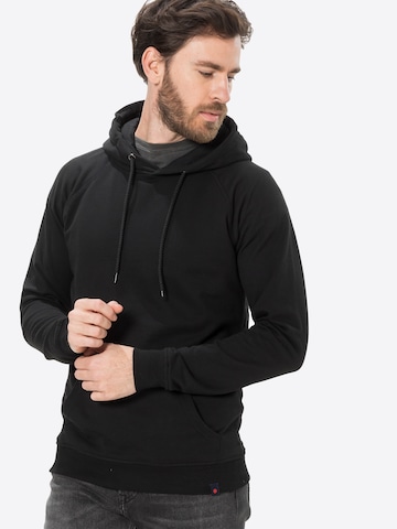 Denim Project Regular fit Sweatshirt in Zwart: voorkant