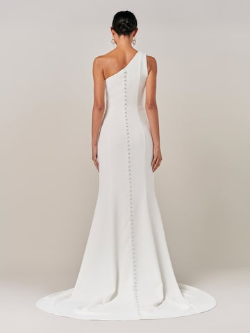 BWLDR Dress in White: back