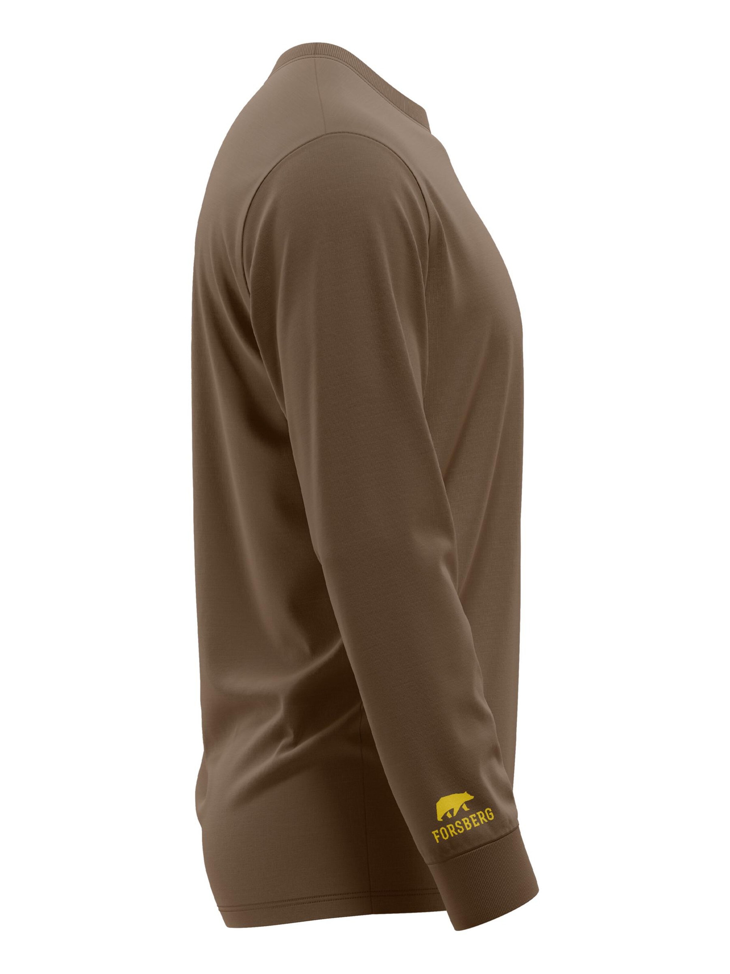 FORSBERG Sweatshirt in Braun