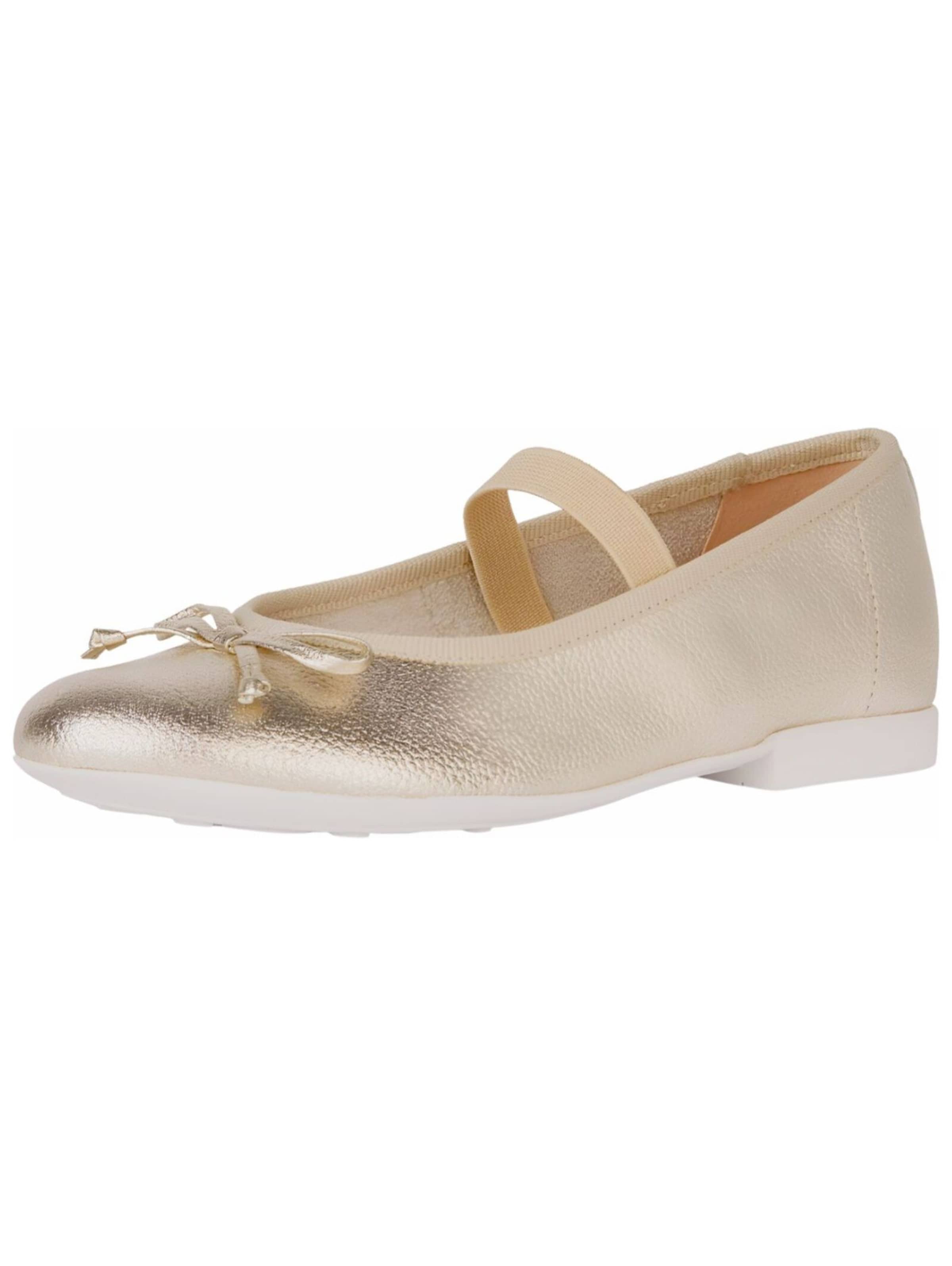 Ballerina di GEOX in oro: frontale