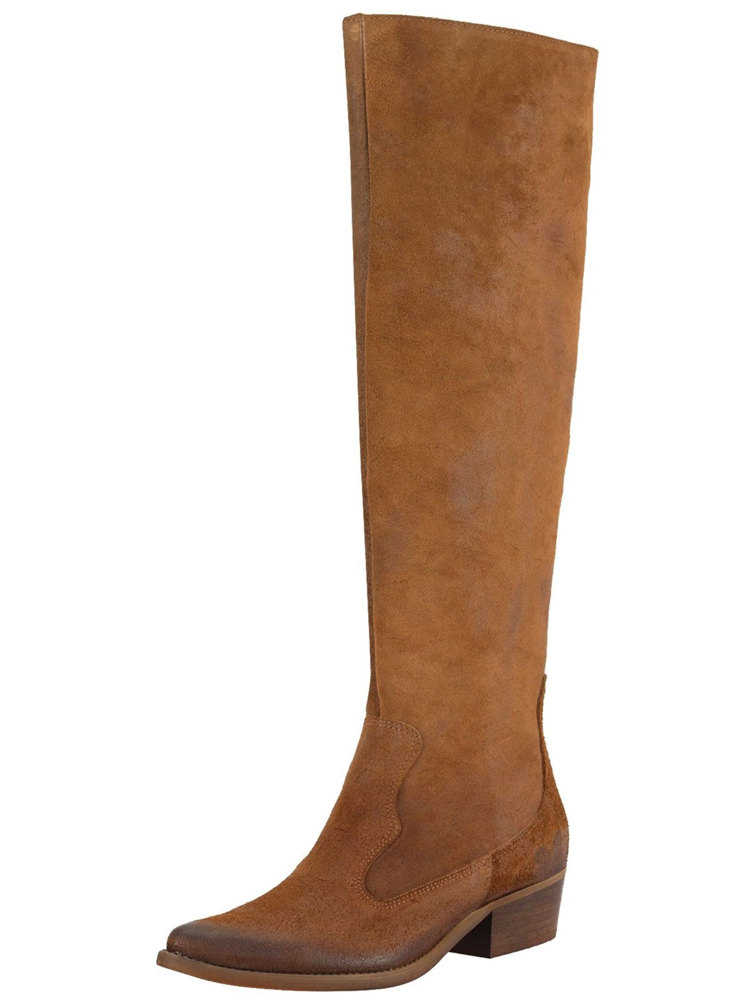 Bottes 'WEST D206' FELMINI en marron : devant