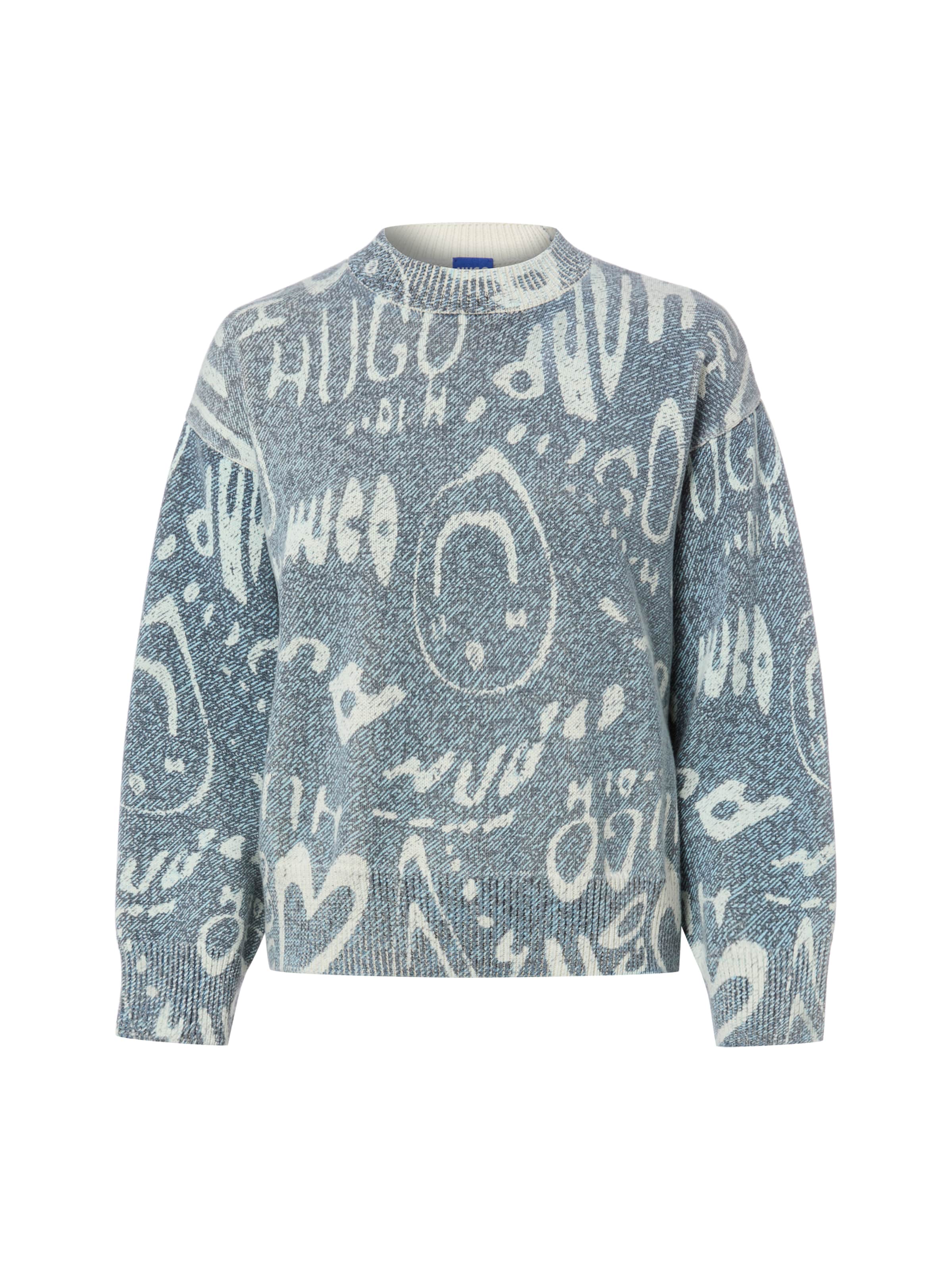 HUGO Pullover in Grau: Vorderseite