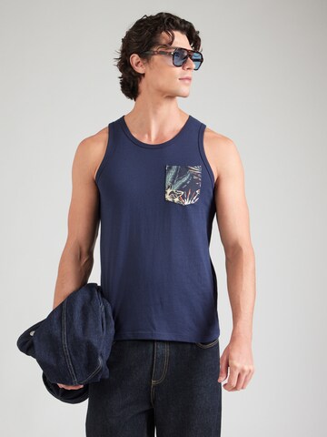 JACK & JONES - Camiseta 'JJHONOLULU' en azul: frente