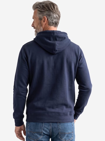 redmond Zip-Up Hoodie 'Basic' in Blue