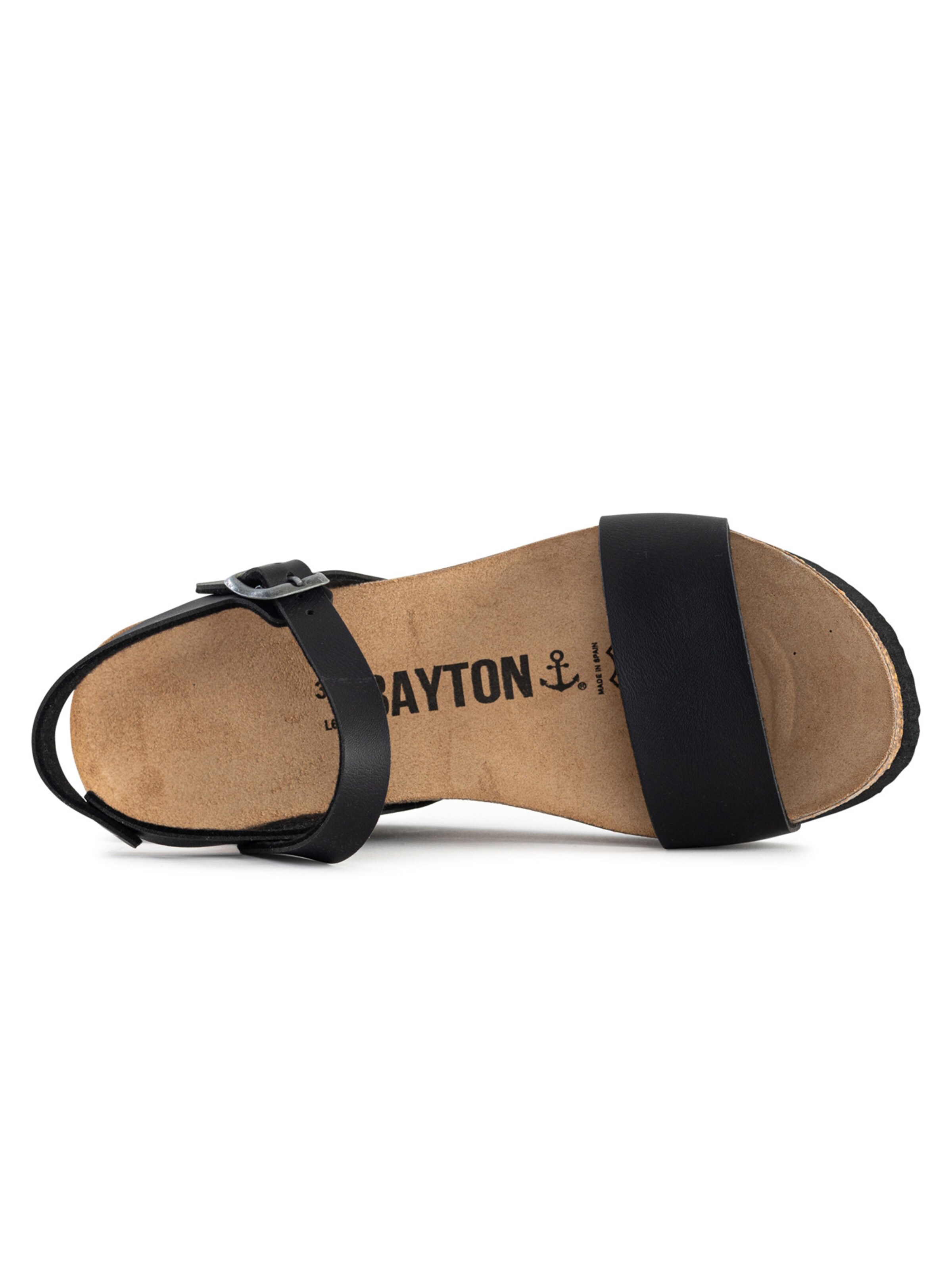 BaytonSandale 'Toledo' - crna boja