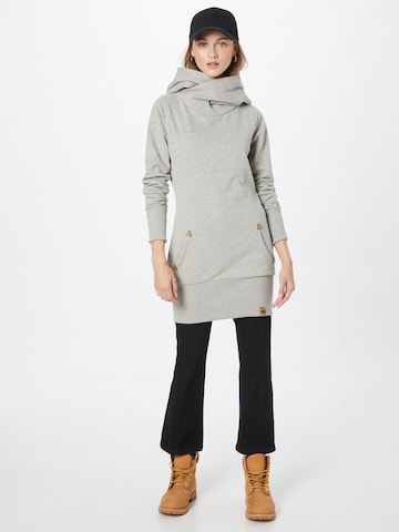 Fli Papigu Sweatshirt 'Flunker mit Mir' in Grey