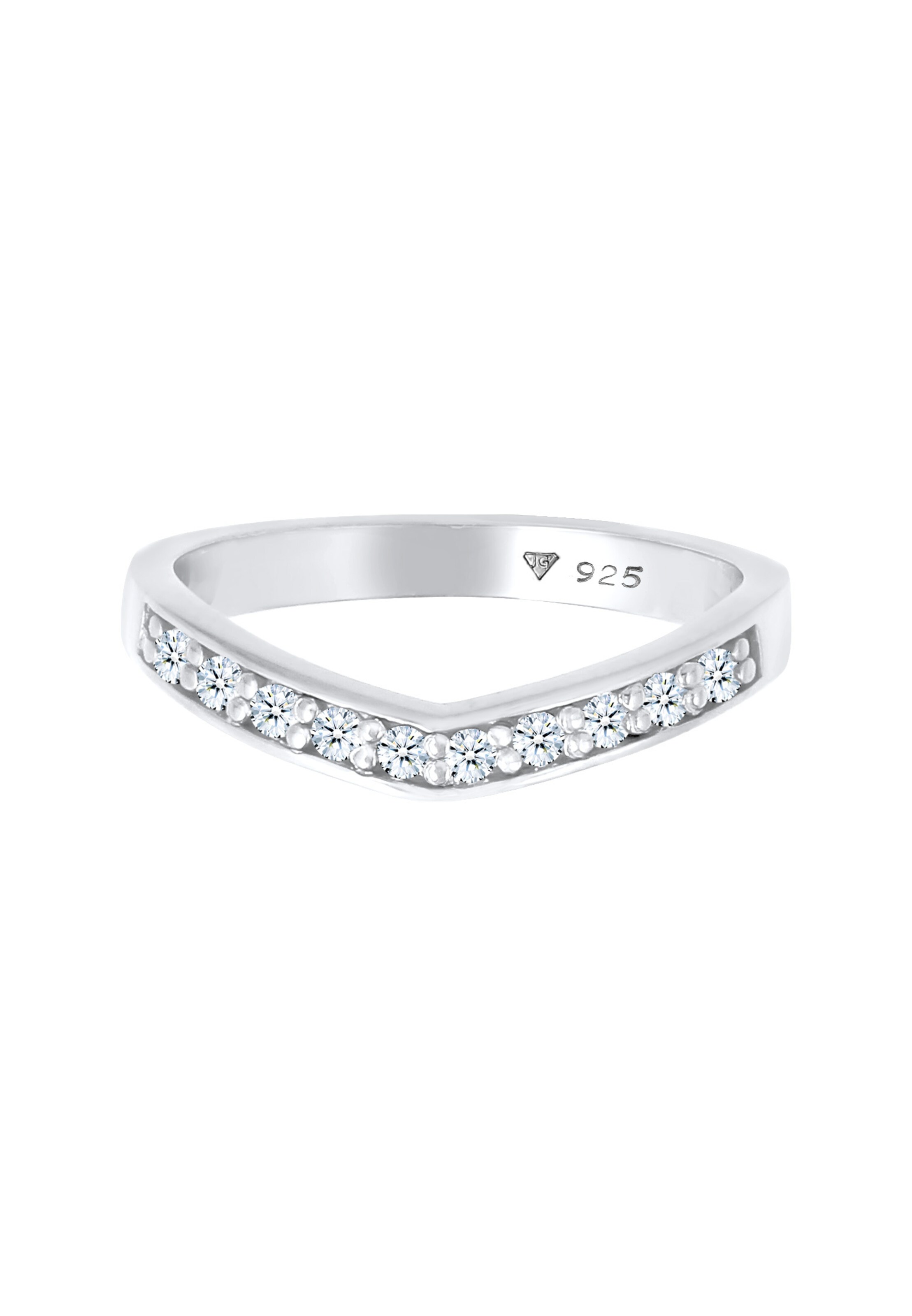Elli DIAMONDS Ring in Zilver