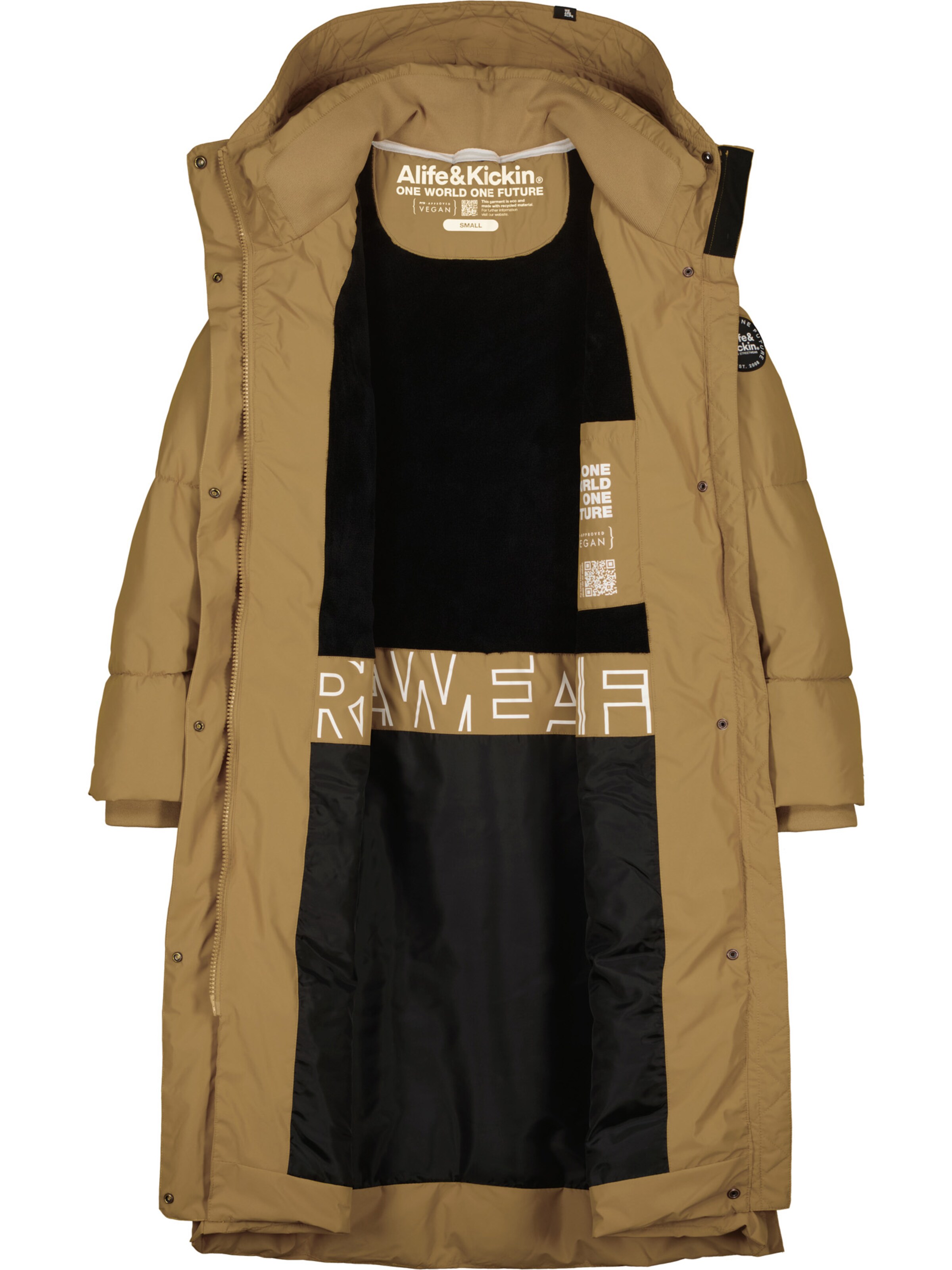 alife & kickin Winter Coat 'JunaAK' in Green