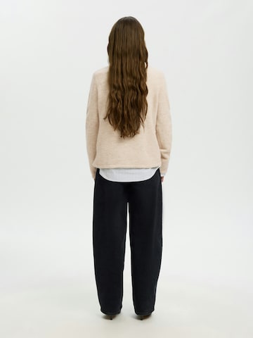 Pullover 'SLWLULU' di SELECTED in beige