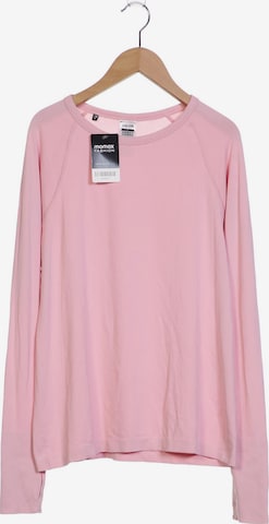 GYMSHARK Langarmshirt S in Pink: predná strana