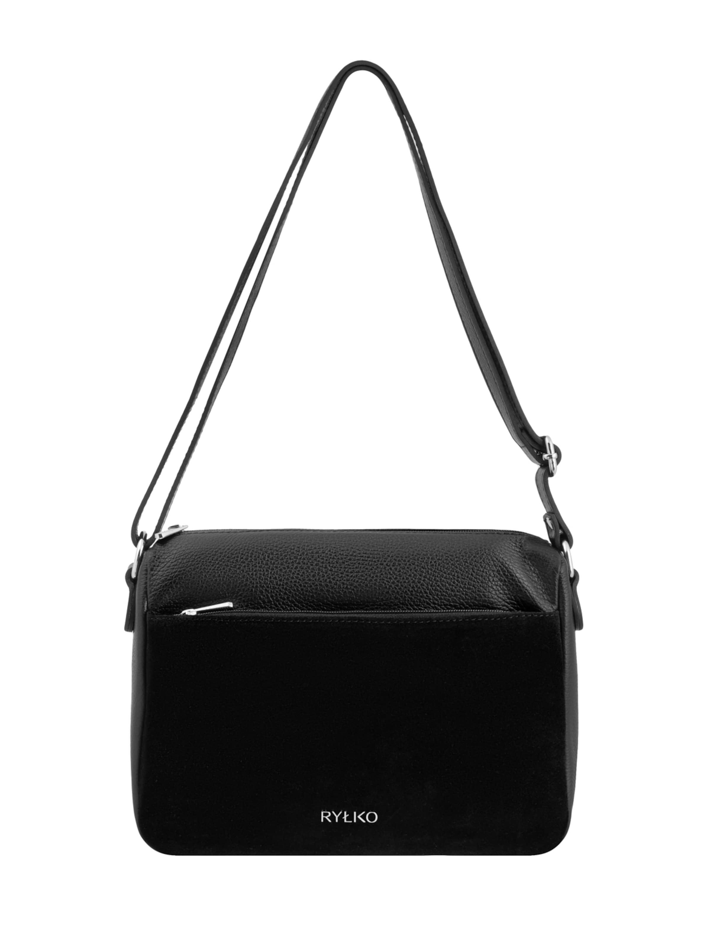 Sac à bandoulière RYŁKO en noir : devant