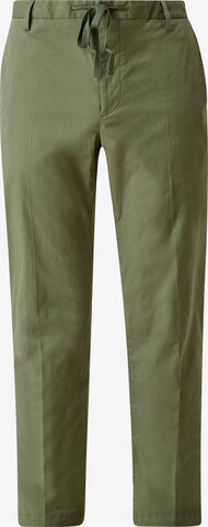 s.Oliver Regular Chino in Groen: voorkant