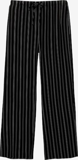 Pull&Bear Kalhoty - černá / bílá, Produkt