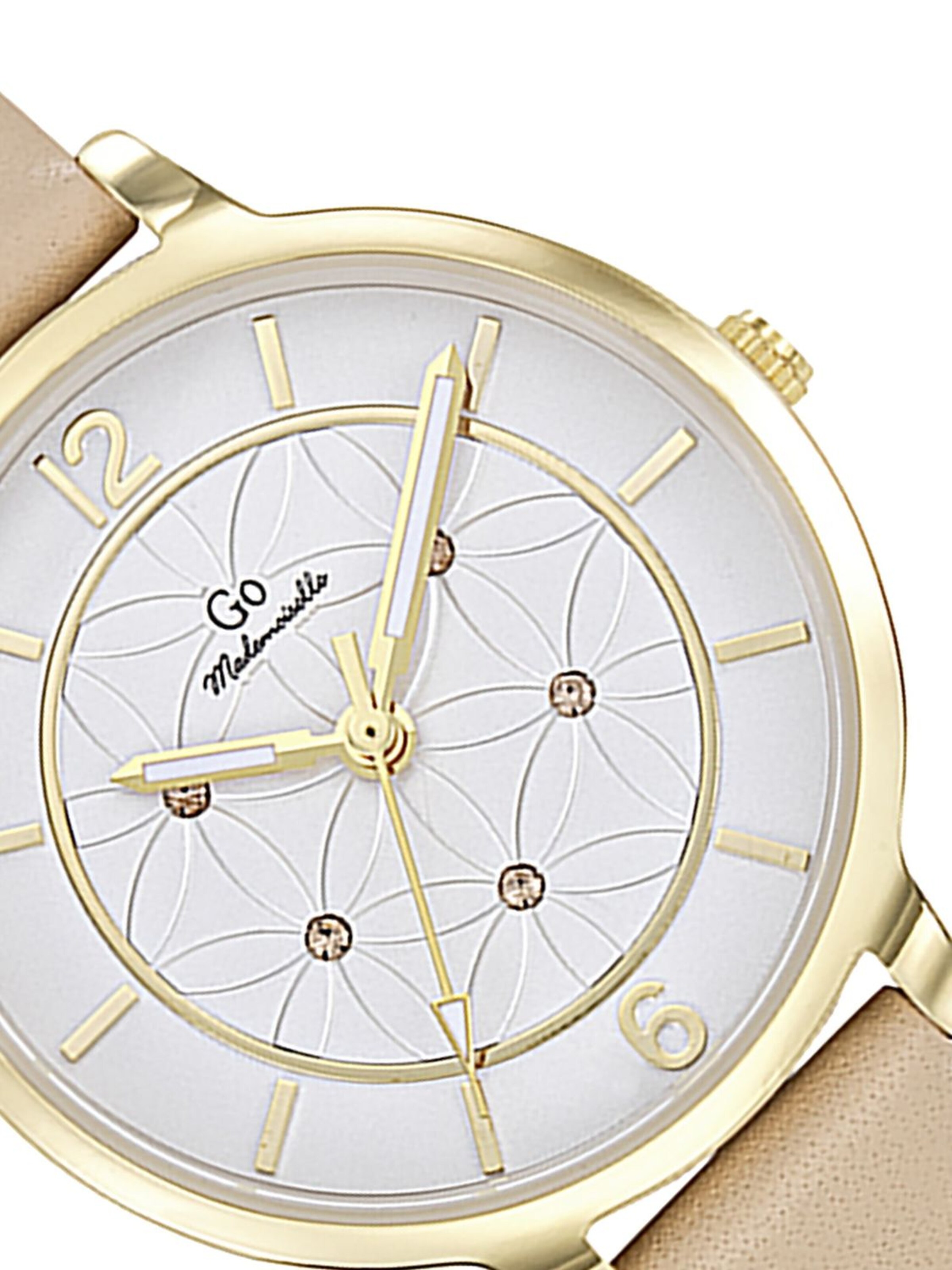 Orologio analogico di GO GirlOnly in beige