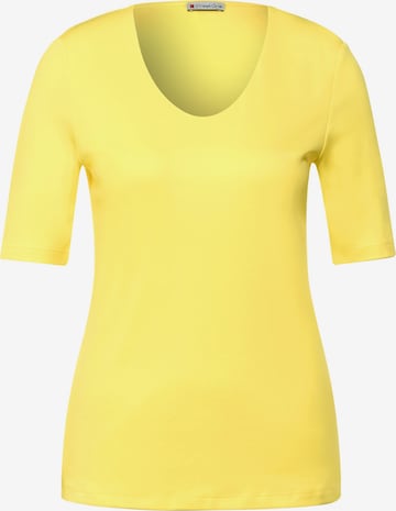 STREET ONE Shirt in Yellow: front