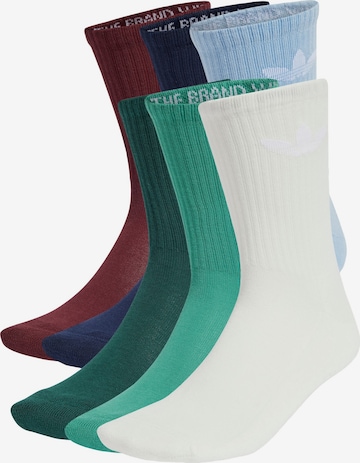 ADIDAS ORIGINALS Socks 'Trefoil' in Blue: front