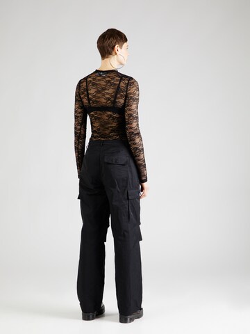 Oval Square - Loosefit Pantalón cargo en negro