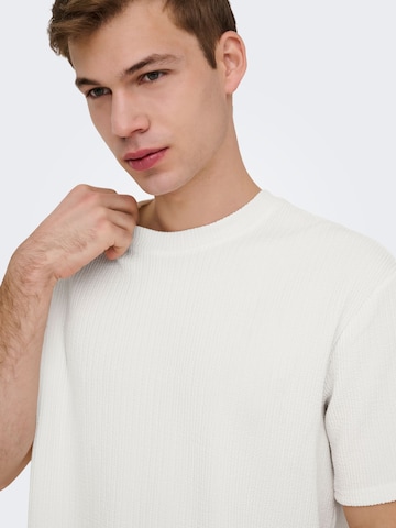 Only & Sons Bluser & t-shirts 'ONSLazio' i hvid