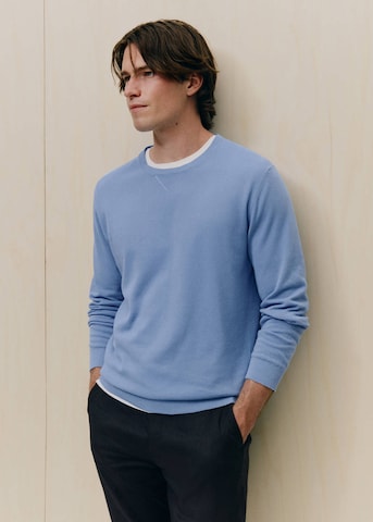 MANGO MAN Sweater 'Pedrosa' in Blue