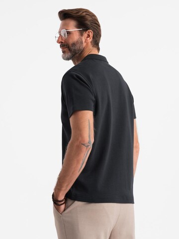 T-Shirt Ombre en noir