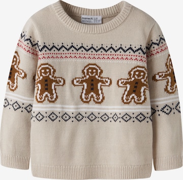 NAME IT Trui in Beige: voorkant