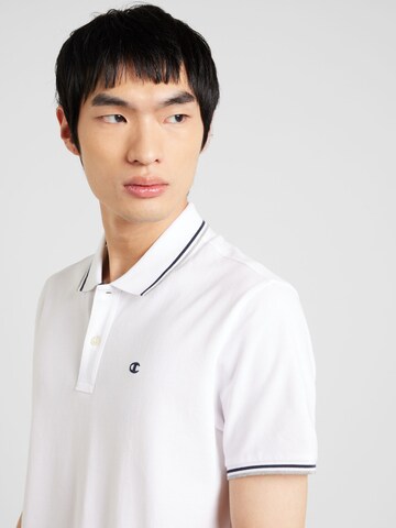 Champion Authentic Athletic Apparel Poloshirt in Weiß