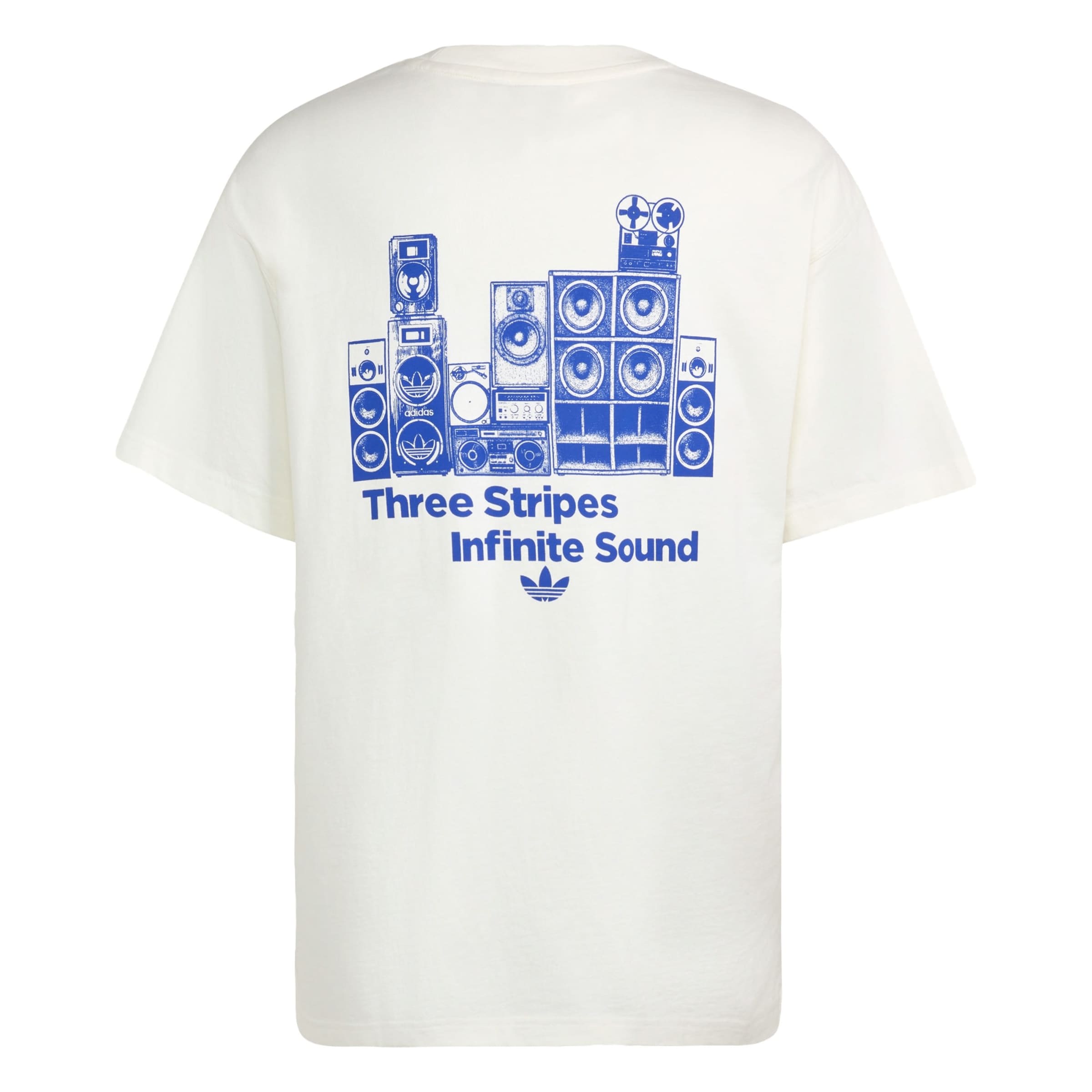 ADIDAS ORIGINALS - Camiseta 'Lofi Music' en blanco