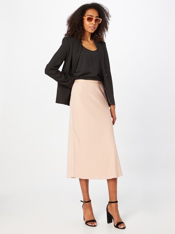 Calvin Klein Regular Skirt in Beige