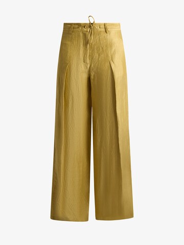 Ottod’Ame - Regular Calças em amarelo
