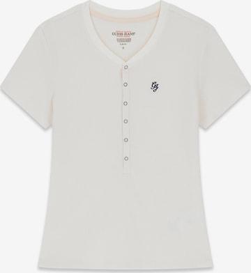 smėlio GUESS JEANS Marškinėliai: priekis