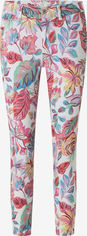 Angels Slimfit Broek 'ORNELLA' in Wit: voorkant