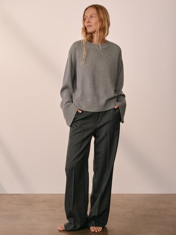 ABOUT YOU x Marie von Behrens Sweater 'Gwen' in Grey