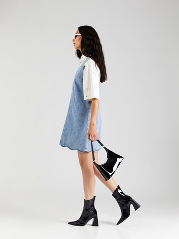 YAS Jurk 'YASSCALLOP' in Blauw