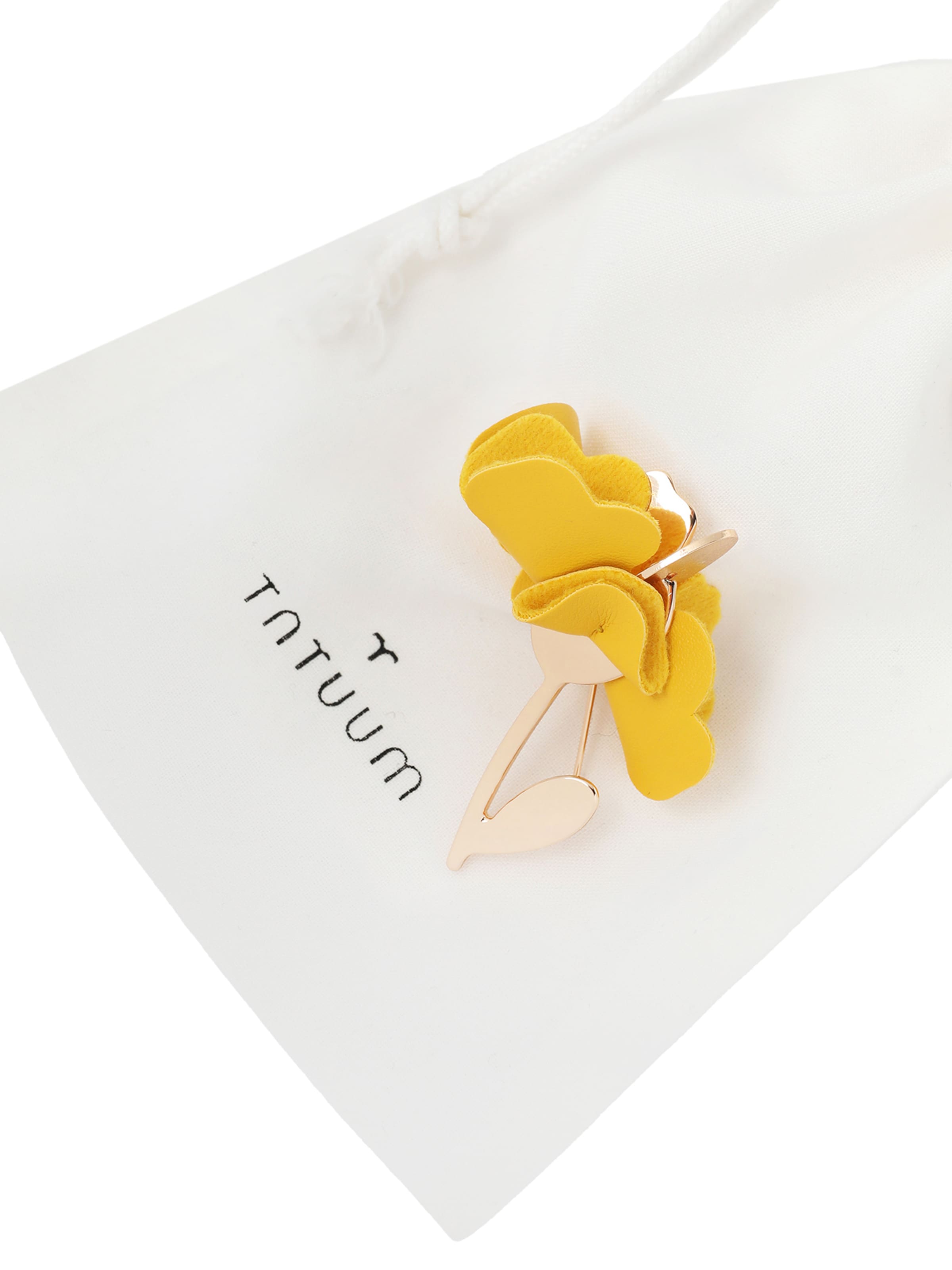 TATUUM - Broche 'IREKO' en amarillo