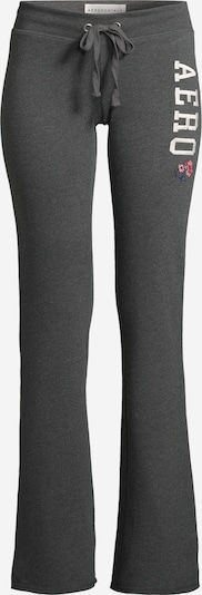 Pantaloni AÉROPOSTALE di colore grigio scuro / petrolio / rosa antico / bianco, Visualizzazione prodotti