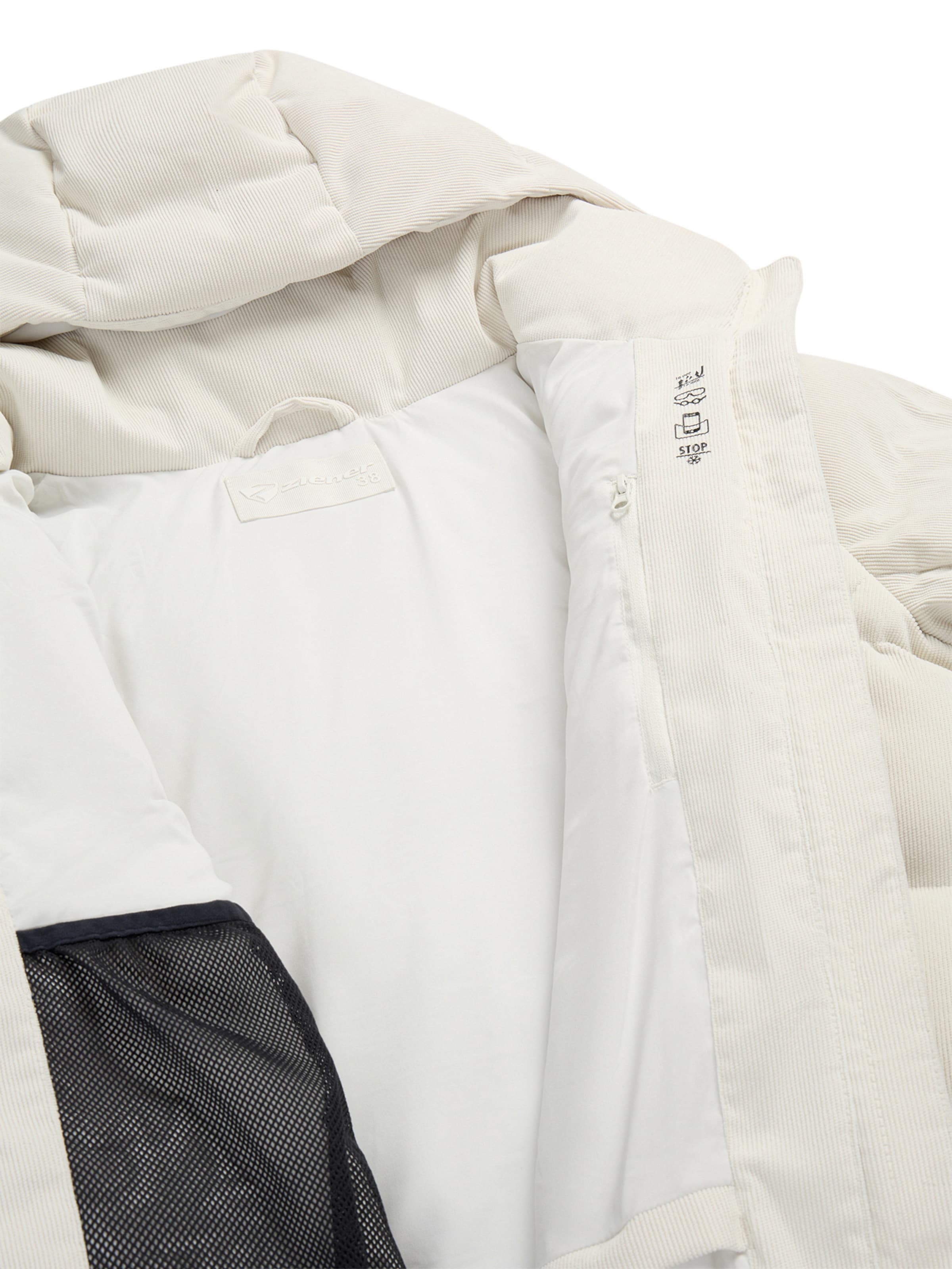 ZIENER Athletic Jacket 'TRAVA' in White