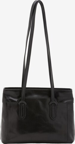 Borsa a spalla 'Borsa a Spalla Donna Vera Pelle Vacchetta - Chiusura Zip' di I Fratelli in nero: frontale