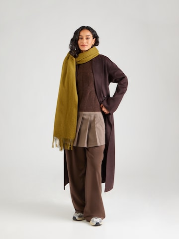 PIECES Sweater 'PCJENNA' in Brown