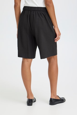 ICHI - Loosefit Calças 'IHFRESE' em preto